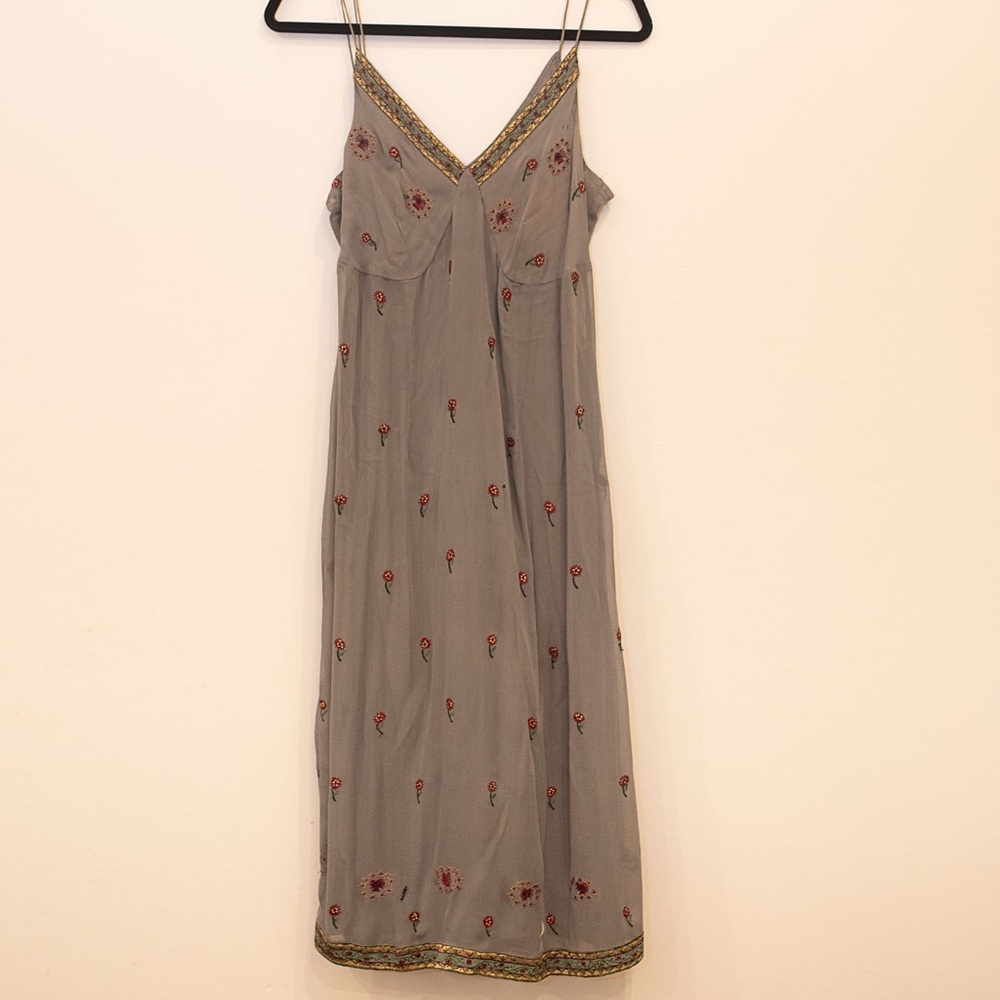 Embroidered India dress